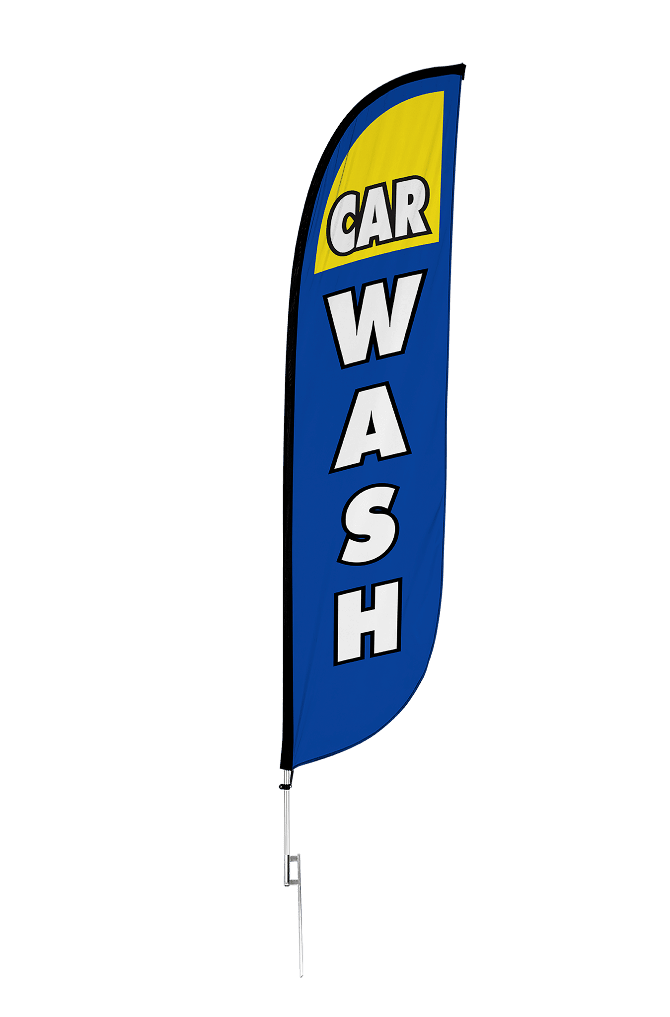 Car Wash Feather Flag 