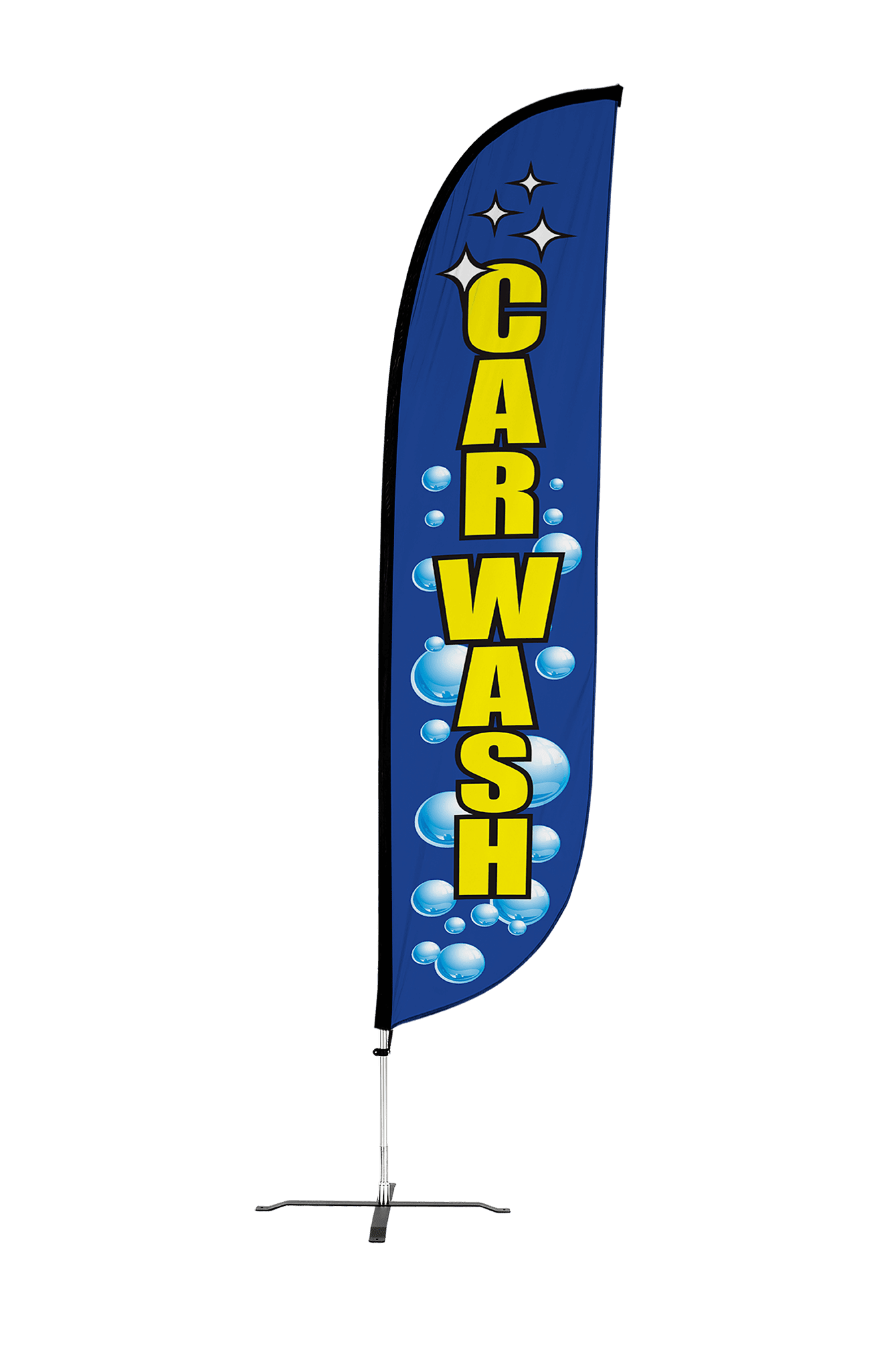 Car Wash Feather Flag 