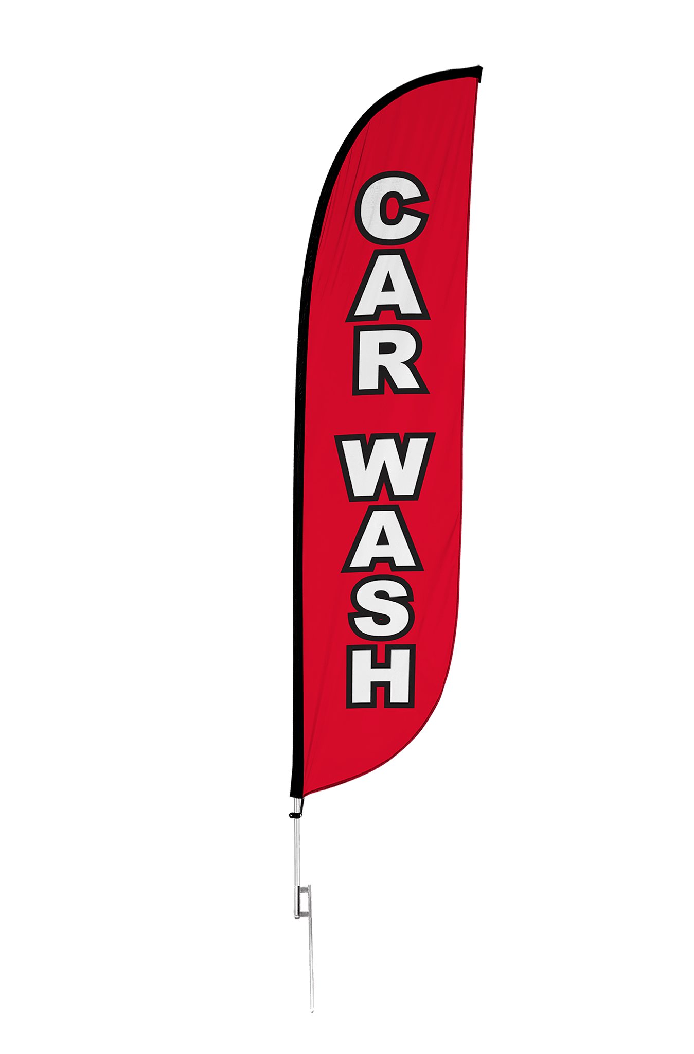 Car Wash Feather Flag 