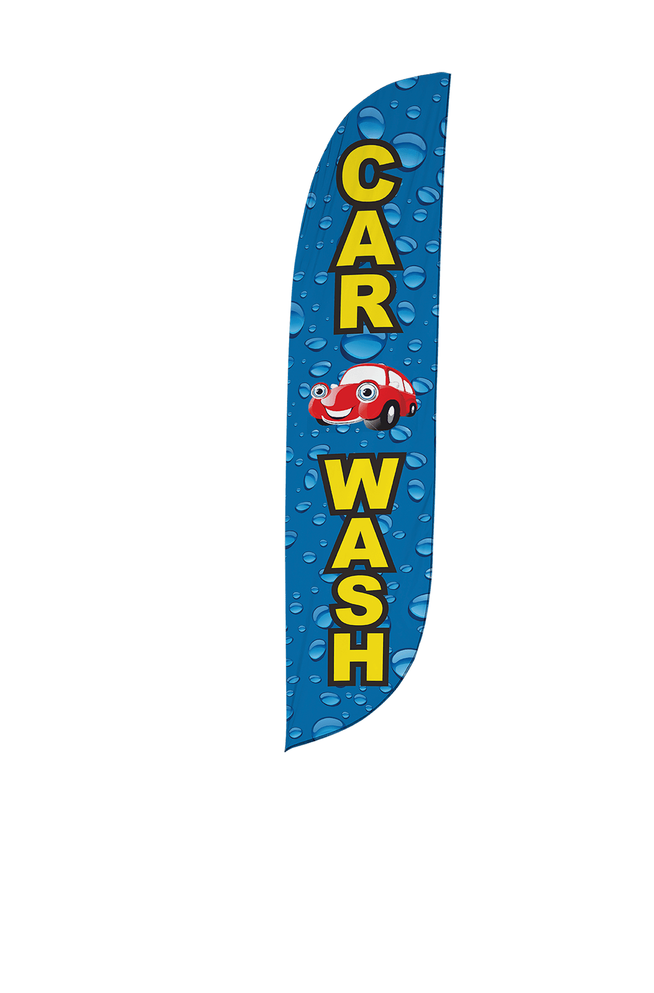 Car Wash Feather Flag 