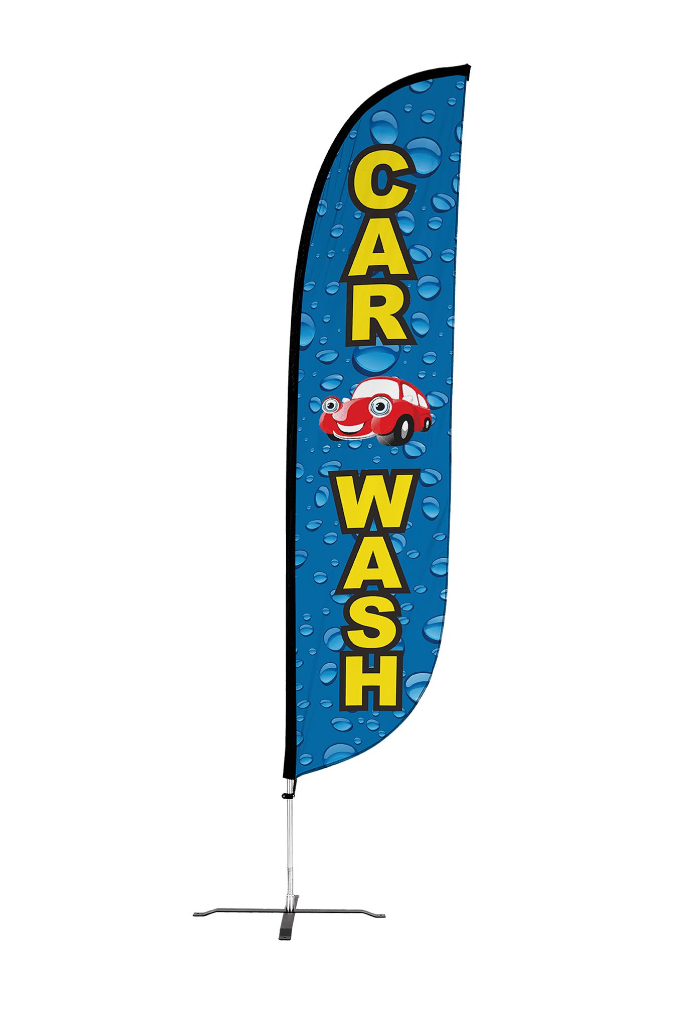 Car Wash Feather Flag 