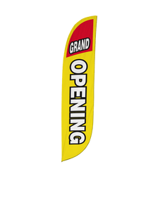 Grand Opening Feather Flag 