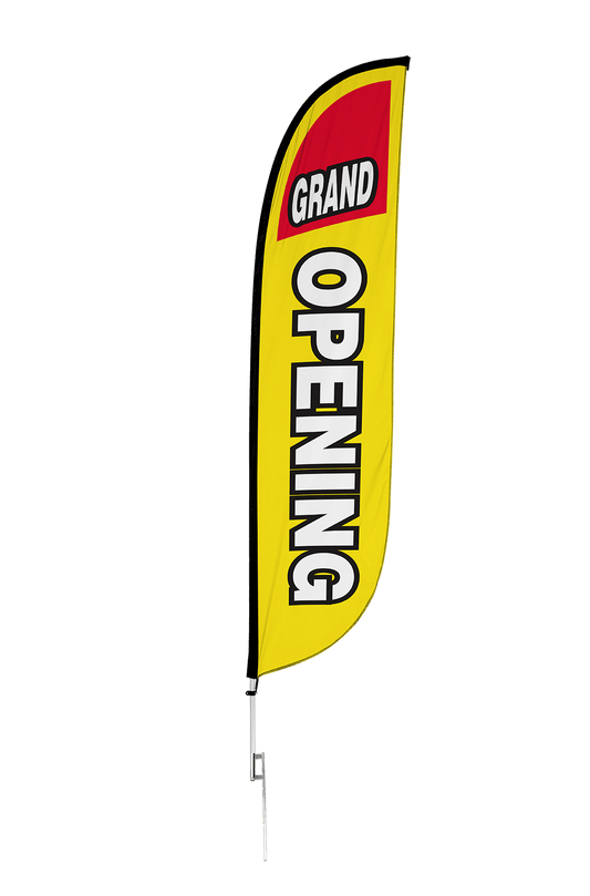 Grand Opening Feather Flag 