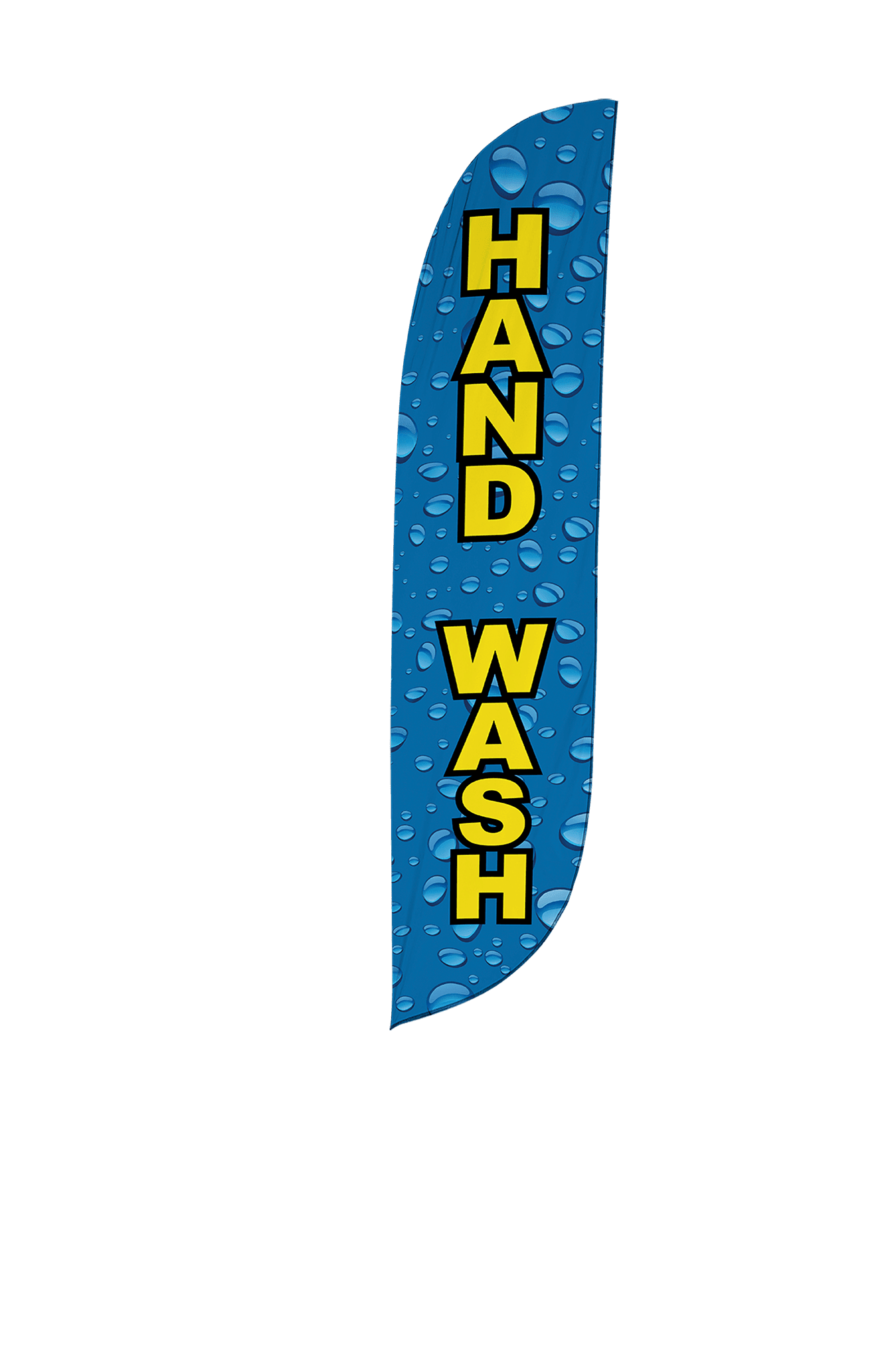 Car Wash Feather Flag 