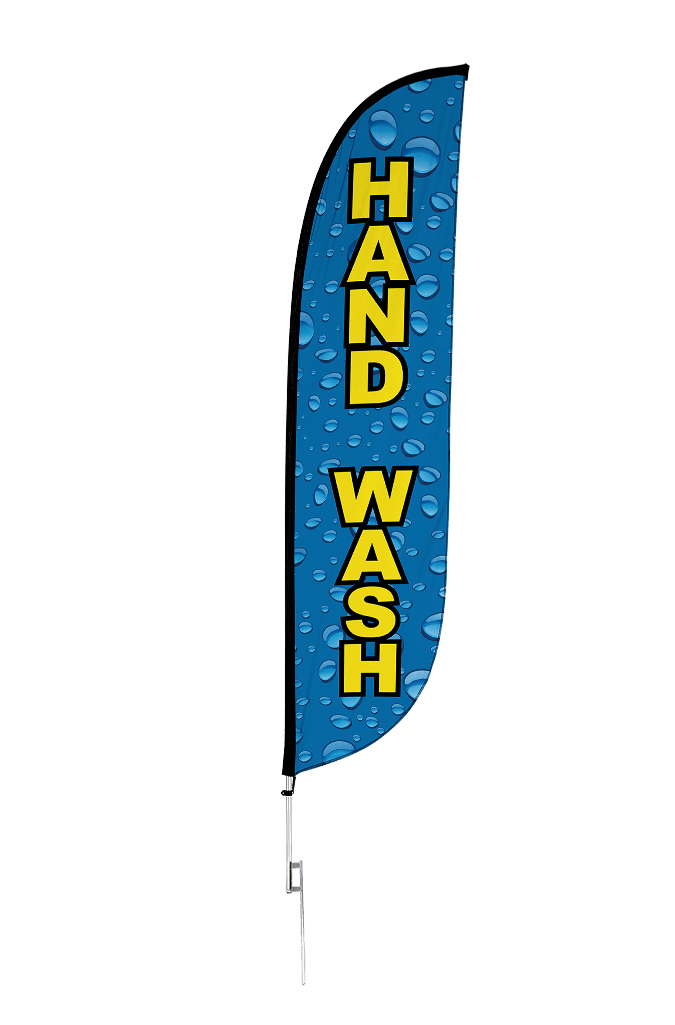 Car Wash Feather Flag 