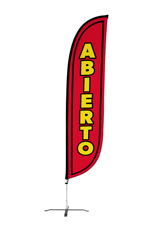 Abierto Feather Flag 10M1200095