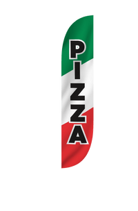 Pizza Feather Flag 