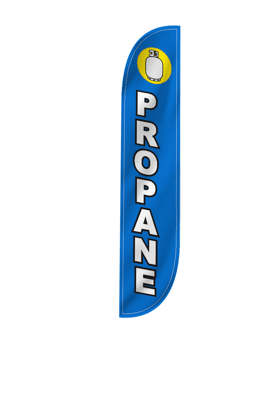 Propane Feather Flag Blue 