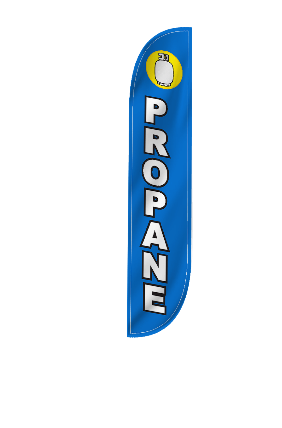 Propane Feather Flag Blue 