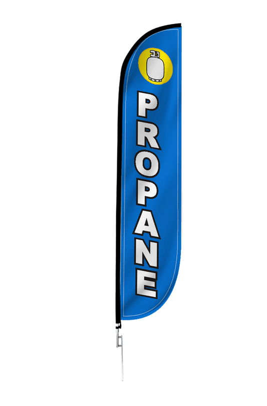 Propane Feather Flag Blue 