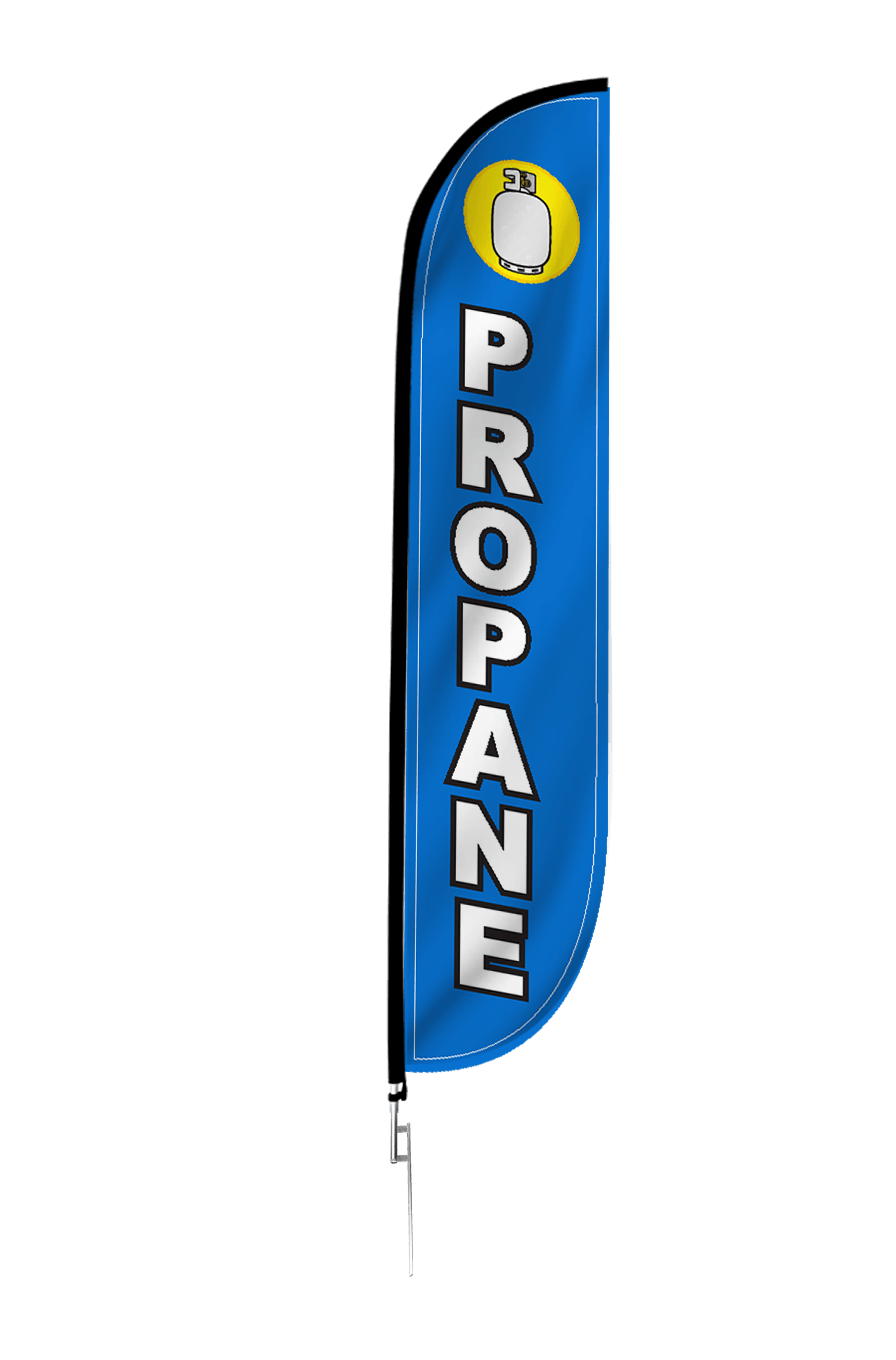 Propane Feather Flag Blue 