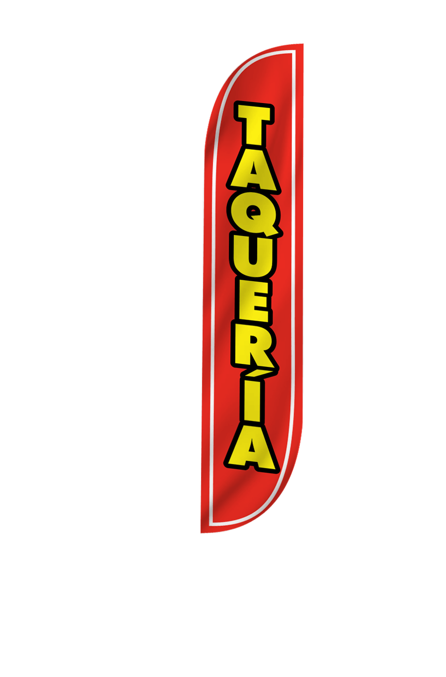 Taqueria Feather Flag 