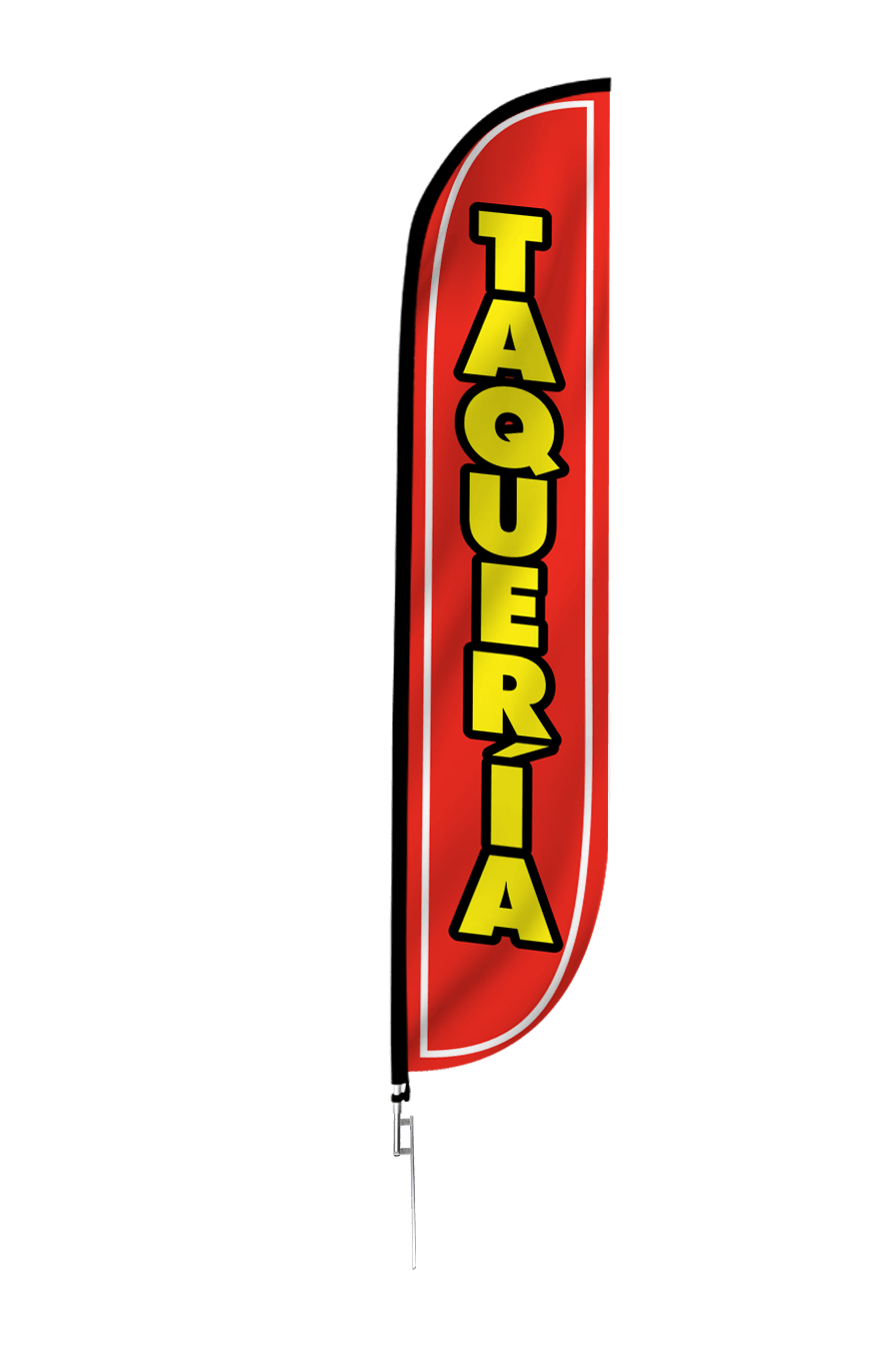 Taqueria Feather Flag 