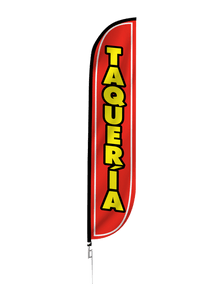 Taqueria Feather Flag 