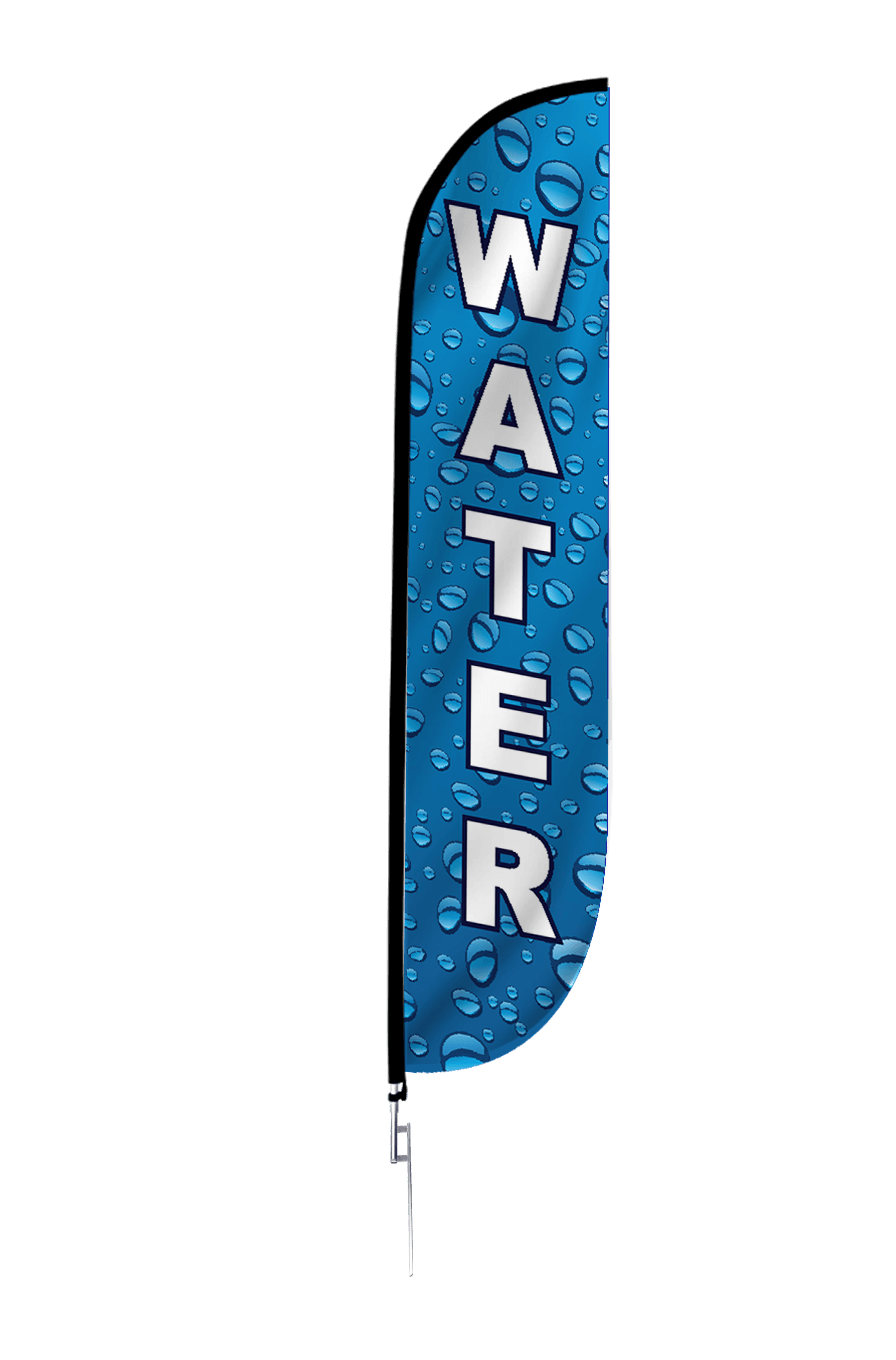 Water Feather Flag Blue 