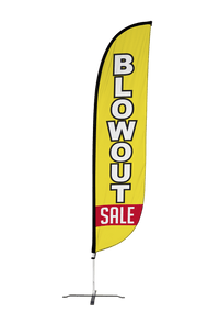 Blowout Sale Feather Flag 