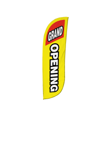 Grand Opening Feather Flag 