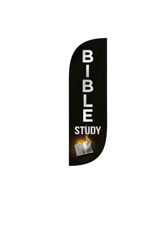 Bible Study Feather Flag 