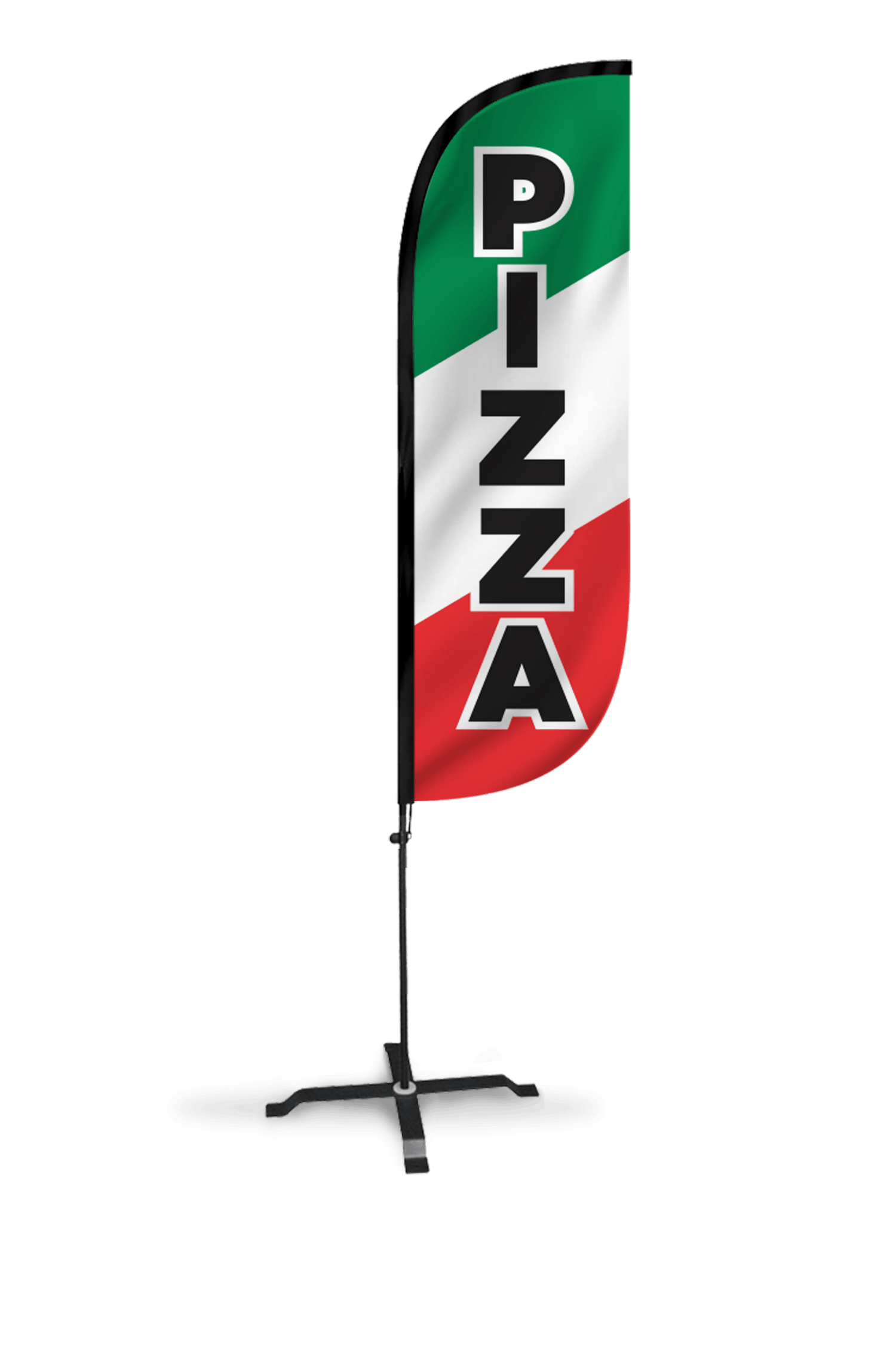 Pizza Feather Flag 