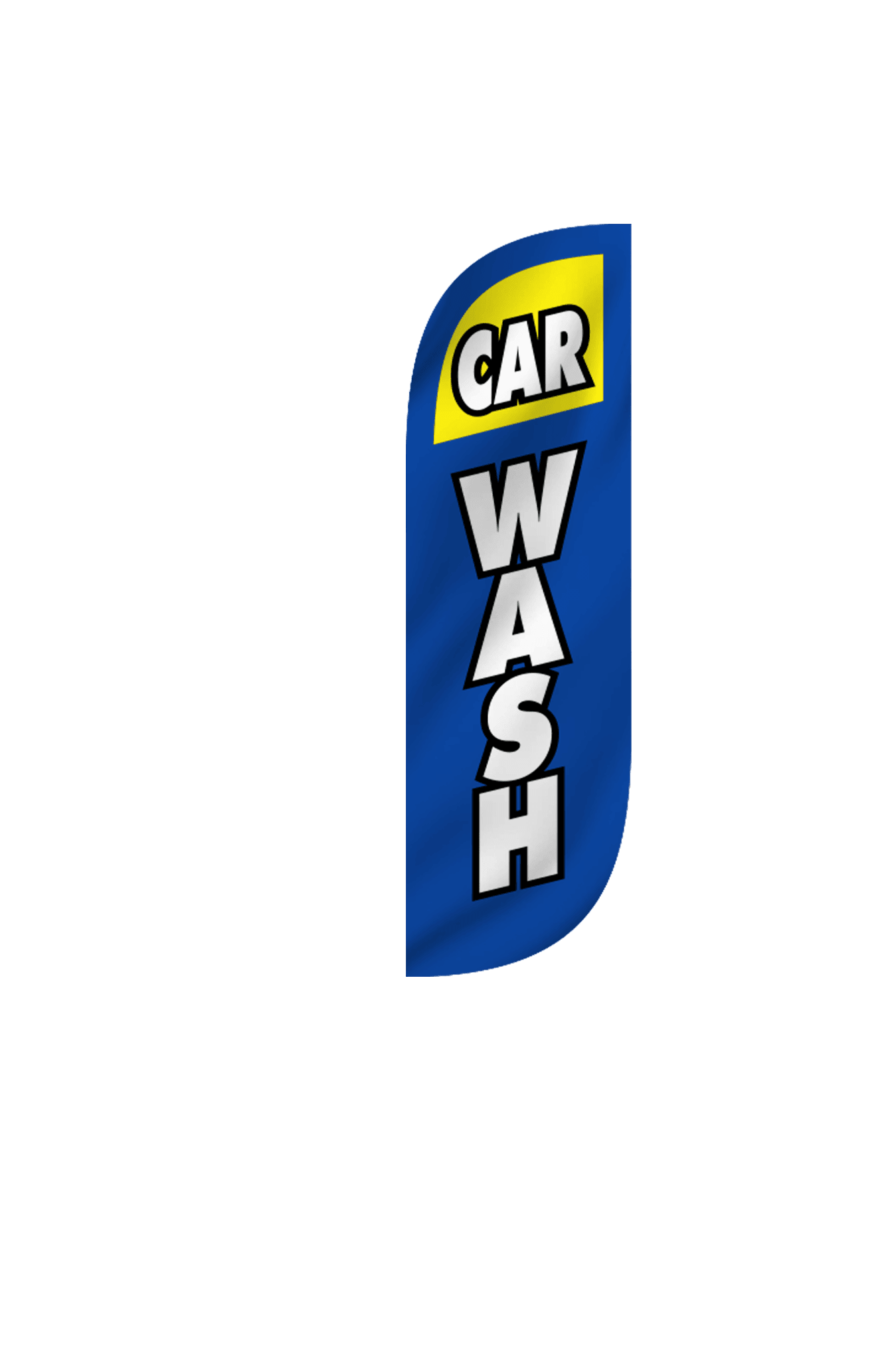 Car Wash Feather Flag 