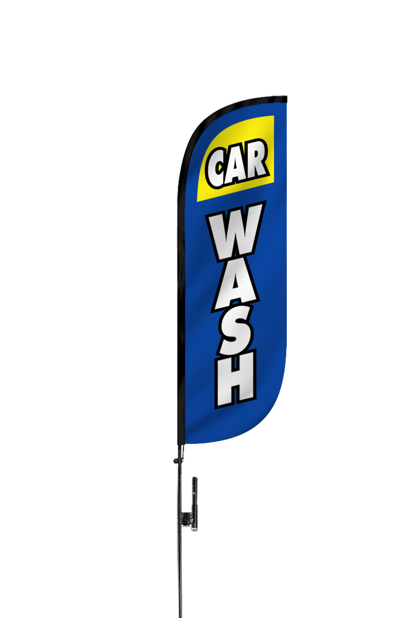 Car Wash Feather Flag 