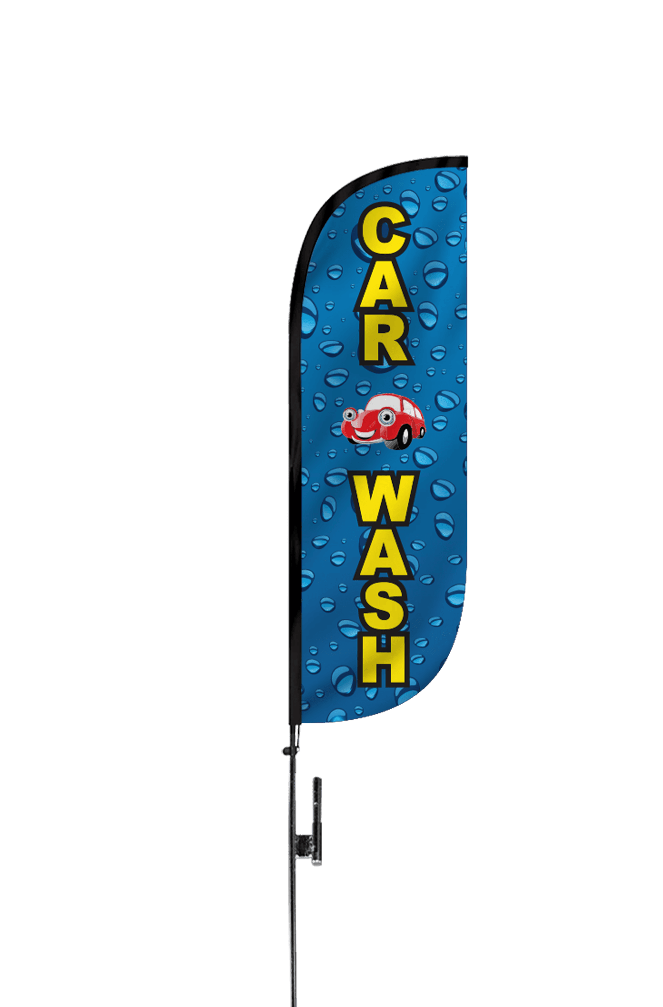 Car Wash Feather Flag 