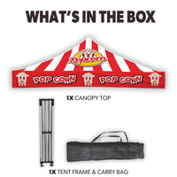 Custom Canopy Tent Everyday Basic Package 