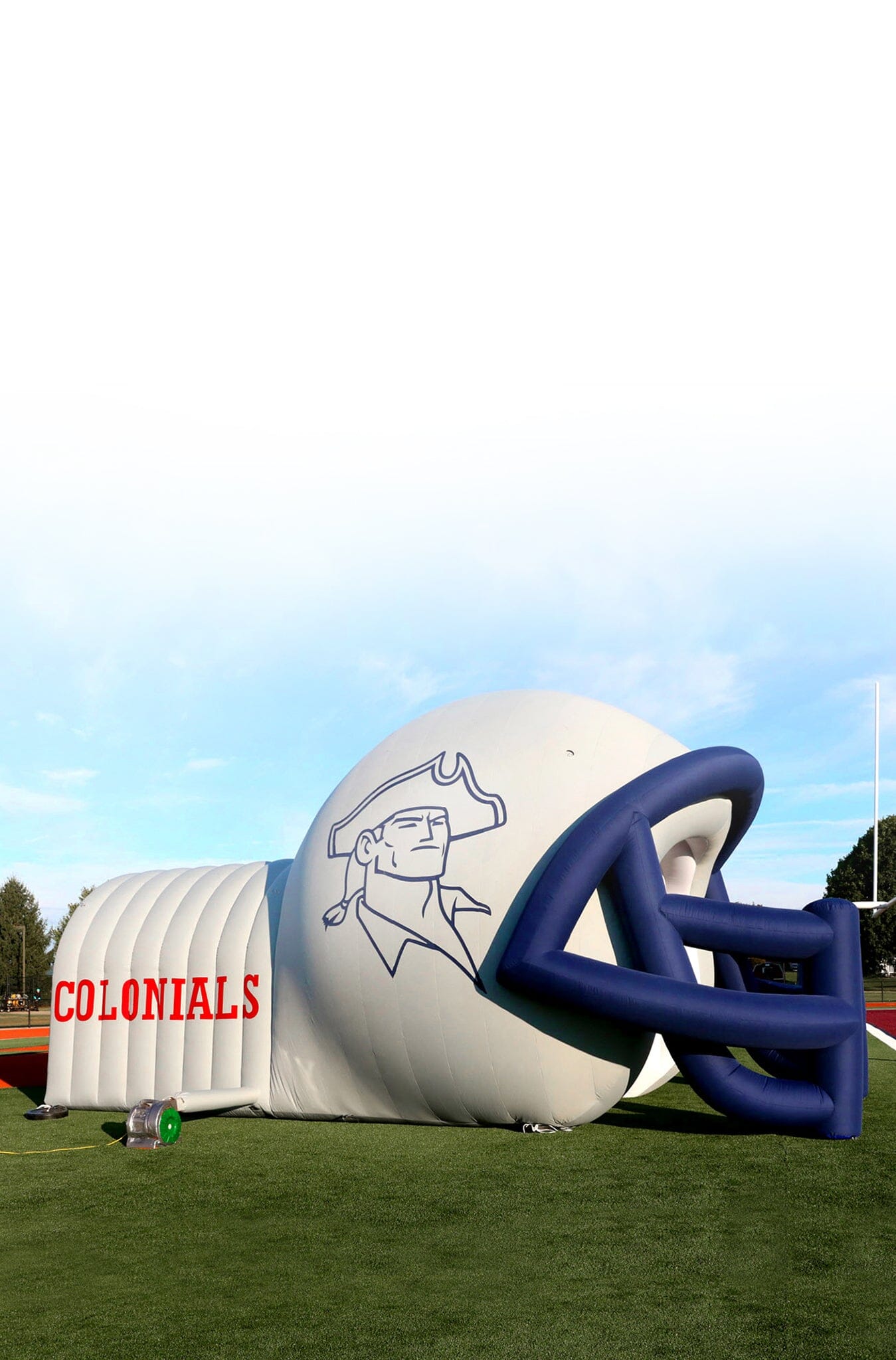 Inflatable Football Helmet Tunnel 