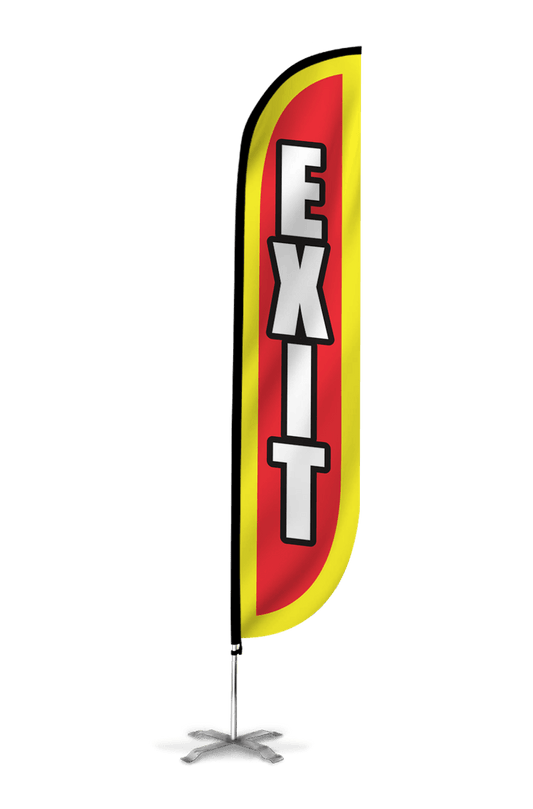 Exit Feather Flag 10M1200080