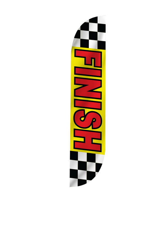 Finish Feather Flag 