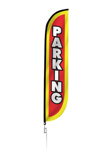 Parking Feather Flag 