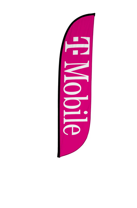 T-Mobile Feather Flag 