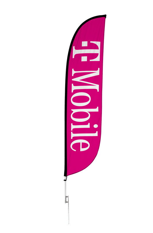 T-Mobile Feather Flag 