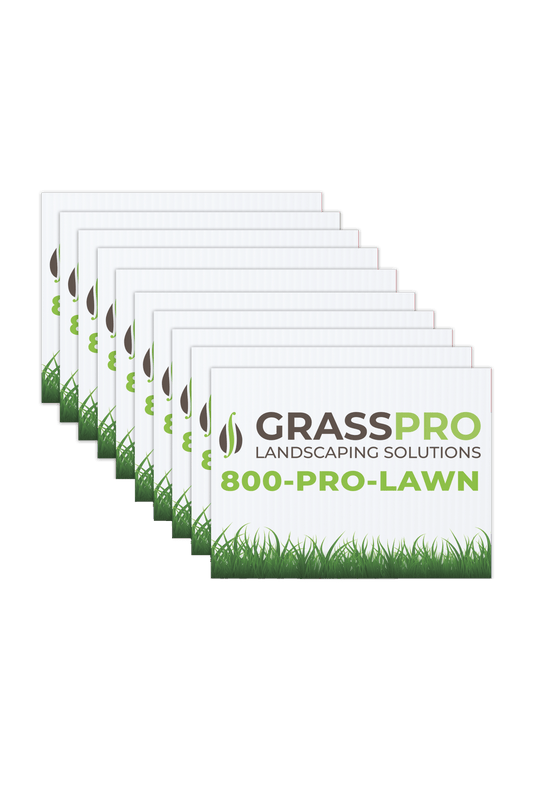 Custom Yard Sign - 10 Pack 